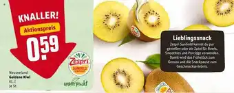 REWE Kaufpark Goldene Kiwi Zespri Angebot