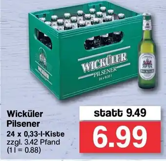 Famila Nord West Wicküler Pilsener 24x0,33 L Kiste Angebot