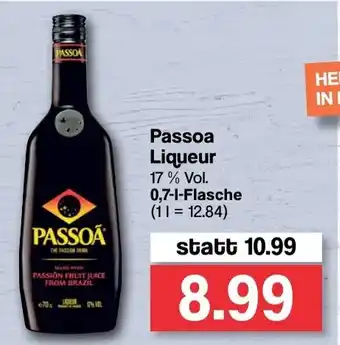 Famila Nord West Passoa Liqueur 0,7 L Flasche Angebot