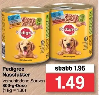 Famila Nord West Pedigree Nassfutter 800 g Dose Angebot