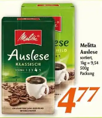 inkoop Melitta Auslese Angebot