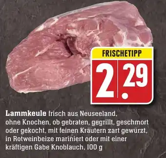 Edeka Neukauf Lammkeule 100 g Angebot