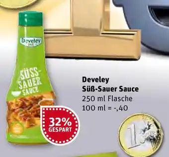 REWE Develey Süß Sauer Sauce 250ml Angebot