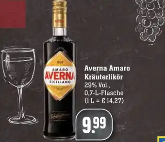 Edeka Neukauf Averna Amaro Kräuterlikör 0,7L Angebot