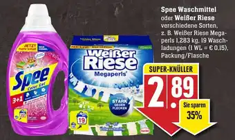 Edeka Neukauf Spee Waschmittel oder Weißer Riese Angebot