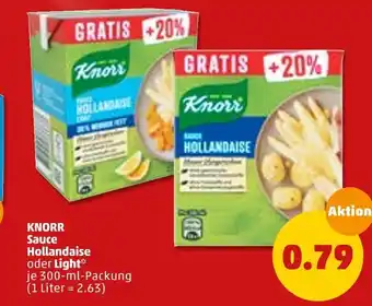 PENNY Knorr hollandaise oder light Angebot