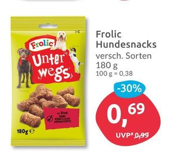 Budni Frolic hundesnacks Angebot