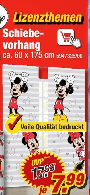 Poco Schiebevorhang Angebot