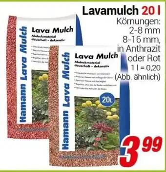 CENTERSHOP Lavamulch 20L Angebot