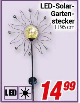 CENTERSHOP LED Solar Gartenstecker Angebot