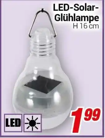 CENTERSHOP LED Solar Glühlampe Angebot