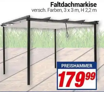 CENTERSHOP Faltdachmarkise Angebot