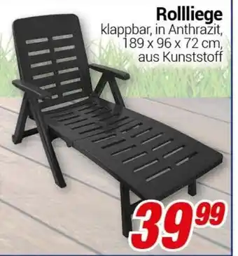 CENTERSHOP Rollliege Angebot