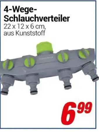 CENTERSHOP 4 Wege Schlauchverteiler Angebot