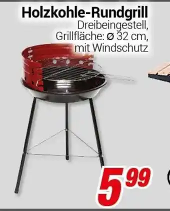 CENTERSHOP Holzkohle Rundgrill Angebot