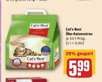 REWE Center Cat's Best Original Katzenstreu 10L Angebot