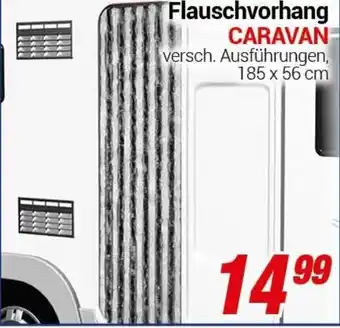 CENTERSHOP Flauschvorhang Caravan Angebot