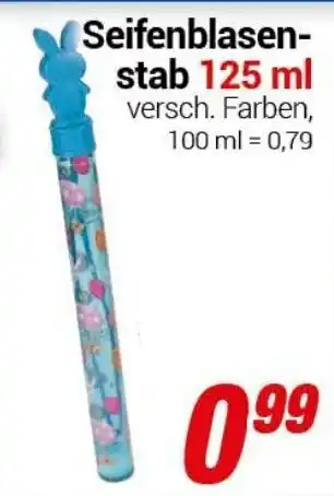 CENTERSHOP Seifenblasenstab 125ml Angebot