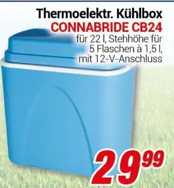 CENTERSHOP Thermoelektr. Kühlbox Connabride CB24 Angebot