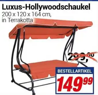 CENTERSHOP Luxus Hollywoodschaukel Angebot