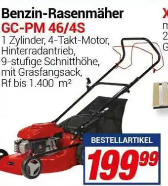 CENTERSHOP Benzin Rasenmäher GC-PM 46/4S Angebot