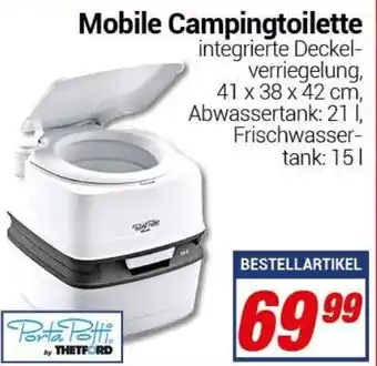 CENTERSHOP Mobile Campingtoilette Angebot