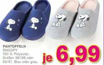 KODi Snoopy Pantoffeln Angebot