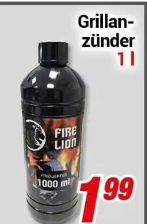 CENTERSHOP Grillanzünder 1L Angebot