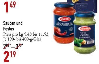 Galeria Markthalle Saucen und Pestos 190-400 g Glas Angebot