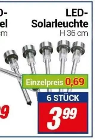 CENTERSHOP LED Solarleuchte Angebot