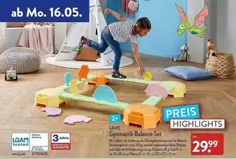 Aldi Nord Crane Gymnastik-balance-set Angebot