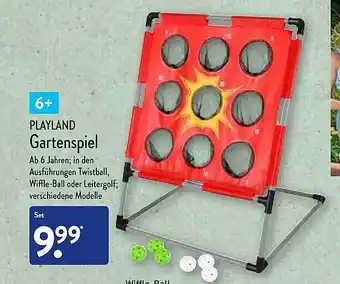 Aldi Nord Playland Gartenspiel Angebot