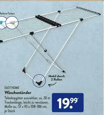 Aldi Süd Easy Home Wäscheständer Angebot