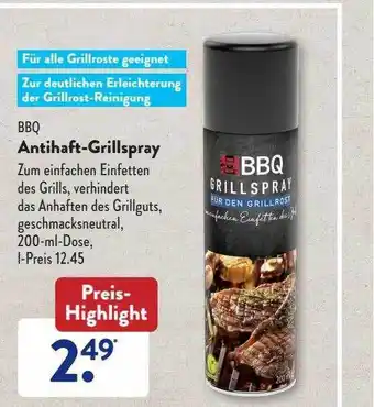 Aldi Süd Bbq Antihaft-grillspray Angebot
