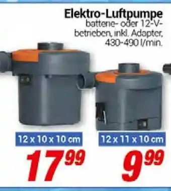 CENTERSHOP Elektro-luftpumpe Angebot