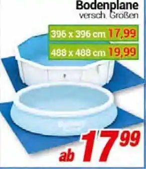 CENTERSHOP Bodenplane Angebot