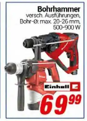 CENTERSHOP Bohrhammer Einhell Angebot