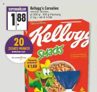 Edeka Kellogg's Cerealien Angebot