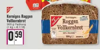 Edeka Kerniges Roggen Vollkornbrot Angebot