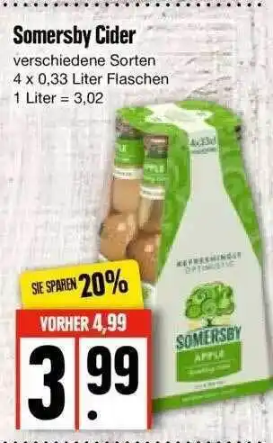 Edeka Somersby Cider Angebot