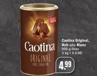 Edeka Caotina Original Noir Oder Blanc Angebot