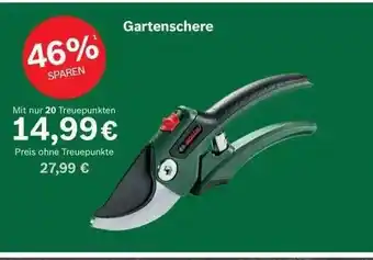 Edeka Bosch Gartenschere Angebot