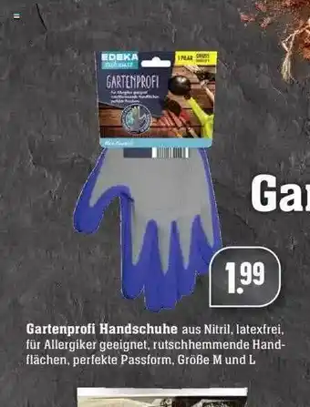 Edeka Gartenprofi Handschuhe Angebot