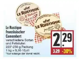 Edeka Le Rustique Französische Camembert Angebot