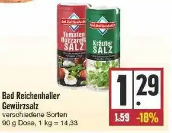 Edeka Bad Reichenhaller Gewürzsalz Angebot