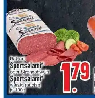 Edeka Reinert Sportsalami Oder Sportsalami Angebot