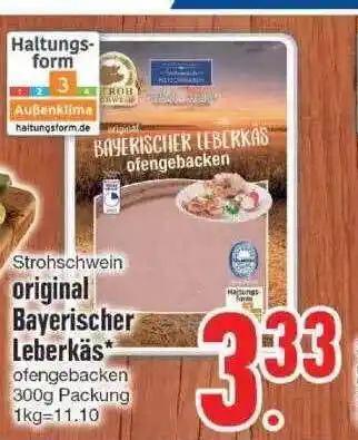 Edeka Original Bayerischer Leberkäs Angebot