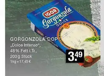 Edeka Zurheide Gorgonzola Dop „dolce Intenso” Angebot