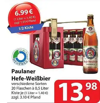 Famila Nord Ost Paulaner Hefe-weißbier Angebot