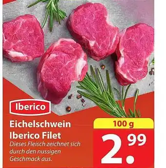 Famila Nord Ost Iberico Eichelschwein Filet Angebot